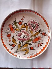 Piatto ceramica Elio Schiavon anni 70 diametro cm.26