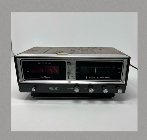 Radio orologio vintage zenith - radio,
