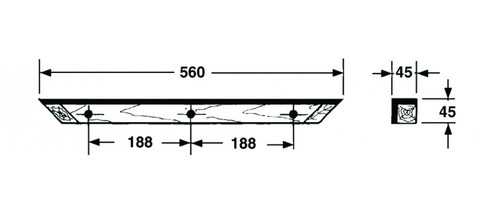 Binario legno guida pistone - in,