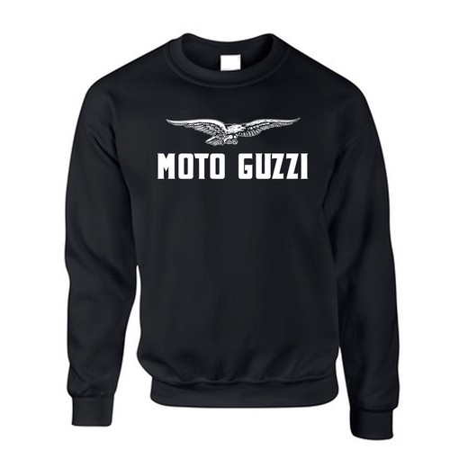 Felpa maglia moto guzzi bianca - felpa,