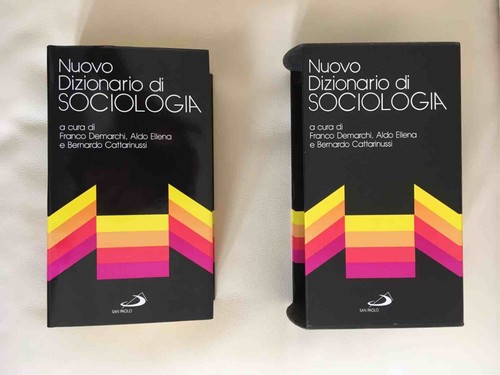 Nuovo dizionario sociologia - di,