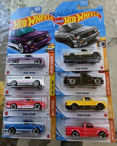 Lotto hot wheels gmc - wheels, '91