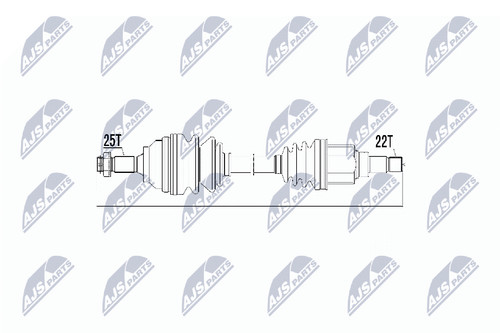 Albero motore nty npw 018 - albero,