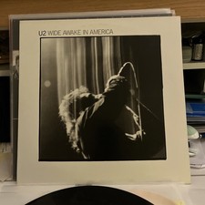U2 LP WIDE AWAKE IN AMERICA 9506f