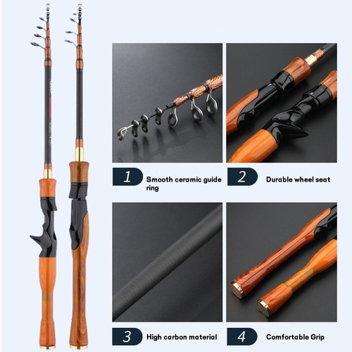 Canne pesca telescopiche - pesca,