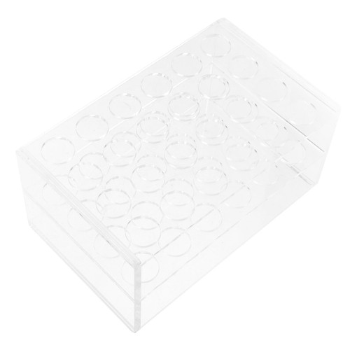 Rack per provette acriliche