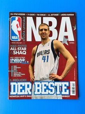 RIVISTA UFFICIALE NBA 10-2007 NOWITZKI-VILLANUEVA-IGUODALA-GRANT HILL-DEL PIERO