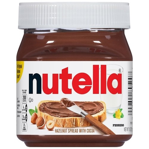 Nutella hazelnut spread with - hazelnut,