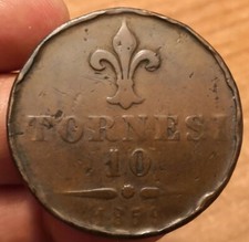 10 Tornesi 1859 Naples