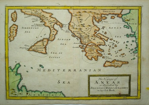 Antica mappa dell antico - mappa, dell'antico