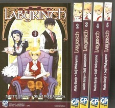 LABYRINTH 1 2 3 4 5 sqz completa - MEITO BANJO SEIJI WAKAYAMA - GP MANGA - MN96