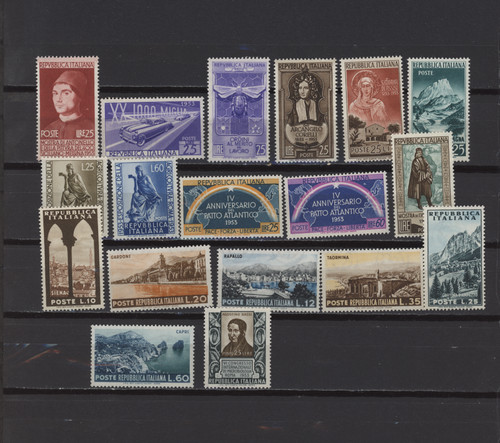 S58591 italia 1953 mnh - italia,