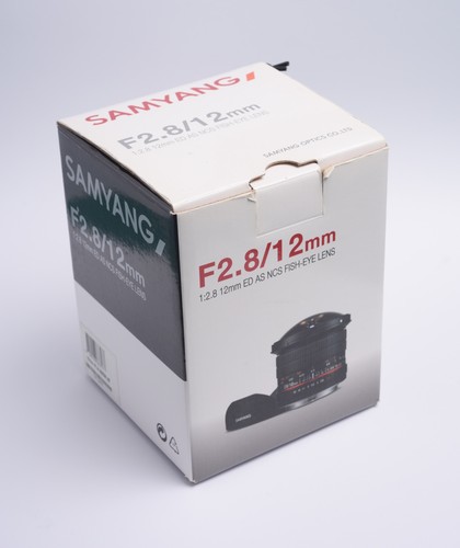 Samyang 12mm ed as ncs - 1:2,8,