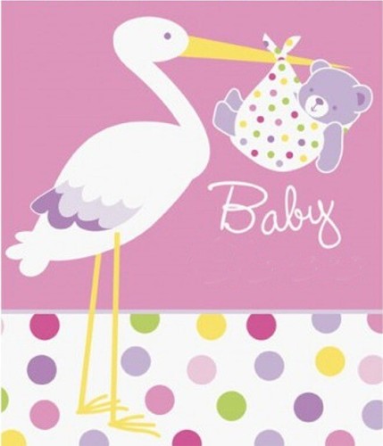 Tovaglia baby nascita bimba - tovaglia,