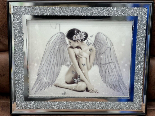 Quadro angelo bianco cristallo - quadro,