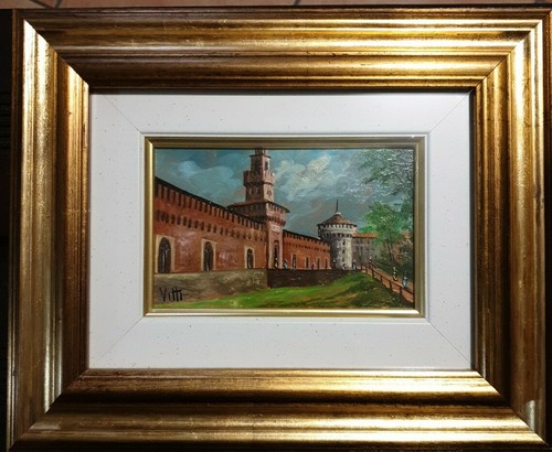 Milano quadro firma vitti - milano,
