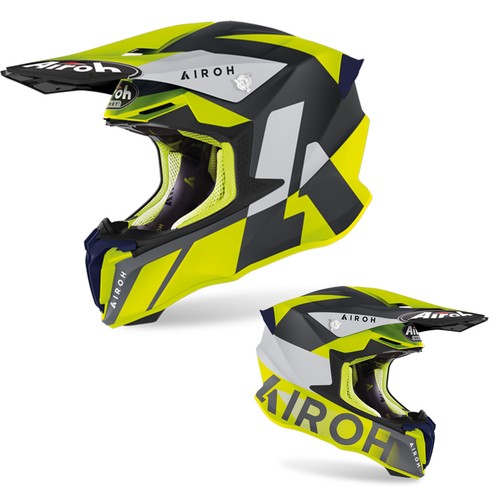 Casco airoh twist - casco, blu