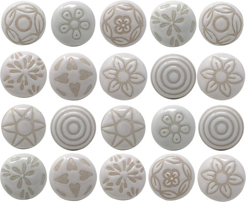 Set pomelli in ceramica - di,