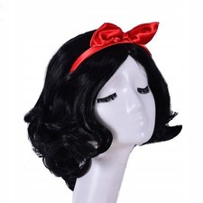 Parrucca cosplay bianca neve