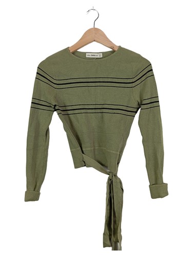 Zara maglione donna verde - donna,