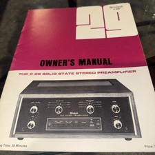 McIntosh C29 Preamplificatore