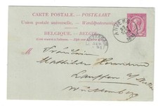 Cartolina carta postale belgio - carta,