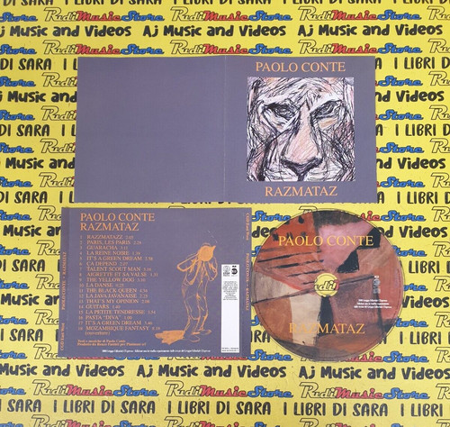 Paolo conte razmataz 2008 - cd,