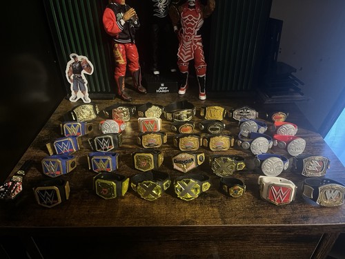 Lotto cinture wwe figure - wwe,
