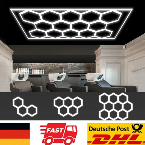 14x lampada led esagonale tubi - led,