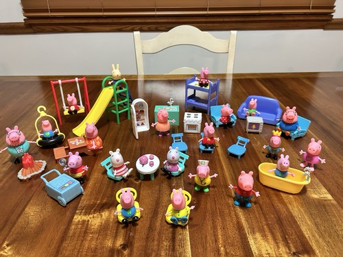 Lotto accessori figure peppa - accessori,