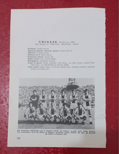 Udinese pagina almanacco - udinese,