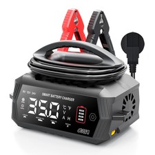 Caricabatteria auto 35a 6v/12v/24v, desolfatore gocciolatoio, Lifepo4 Lcd prezzo consigliato £170