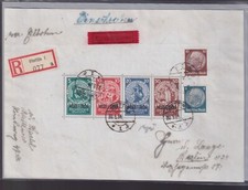 1934 Germania Reich: Foglietti - S. Elisabetta soprastampati (BF2) SPL (437/s10)