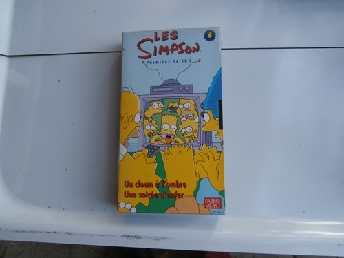 Vhs les simpson - vhs, n°6