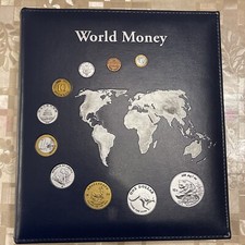 WORLD COINS - BINDER BOOK WITH