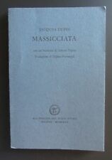 Jacques Dupin MASSICCIATA