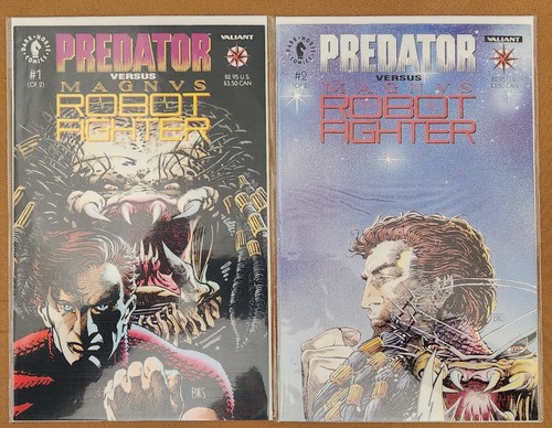 Predator versus magnus - magnus, robot