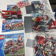 Lego city fire - fire, station