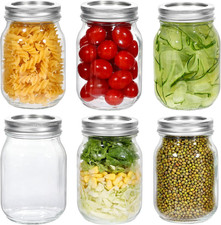 Mason Jars 500Ml, Set Di 6
