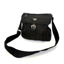 Borsa a tracolla Prada nera