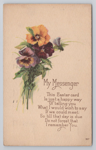 Pasqua mio messaggero fiori - mio,