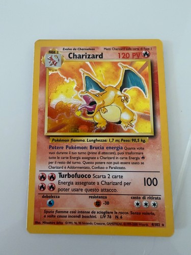 Pokemon charizard set base - set,