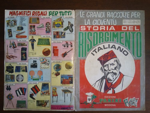 Copertina cedola album storia - album,
