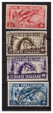 REGNO 1936 - FIERA DI MILANO  SERIE USATA