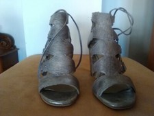 Scarpe donna estive Bruno Premi n.36 avana scuro