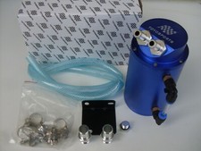 SERBATOIO VASCHETTA RECUPERO VAPORI CATTURA MORCHIE OLIO AUTO TURBO BLU TONDO 