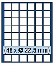VASSOIO PER 48 MONETE CON UN DIAMETRO FINO 22,5 mm