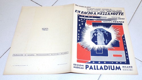 Spartito bacio mezzanotte - spartito, a