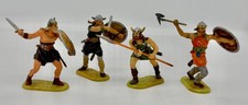 Lotto di 4 ELASTOLIN VIKINGS