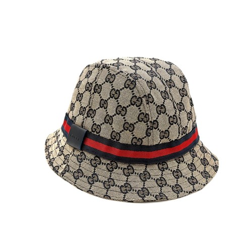 Gucci canvas bucket hat web - gg,